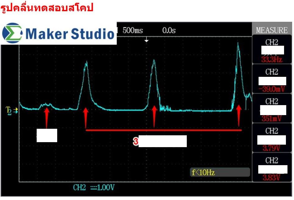 ชุดขยายสัญญาณ EKG ECG จาก sensor Electrode